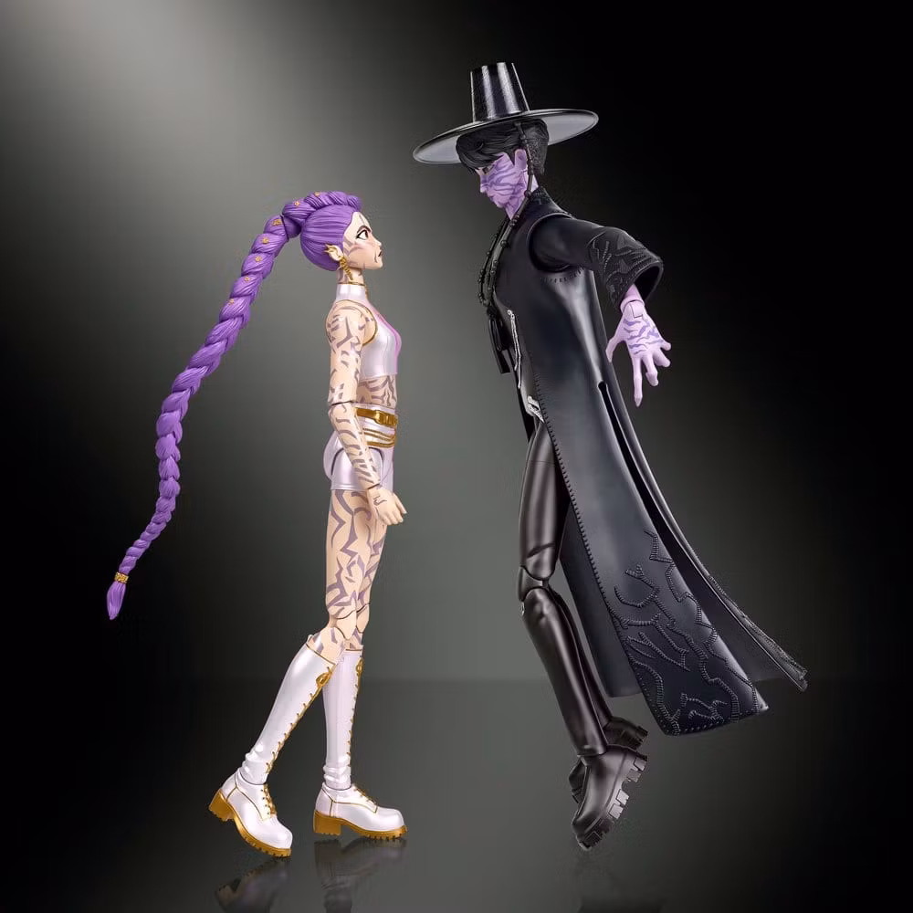KPop Demon Hunters Action Figure 2-Pack Rumi & Jinu (Final Battle) 15 cm (Totalpris 639,-)