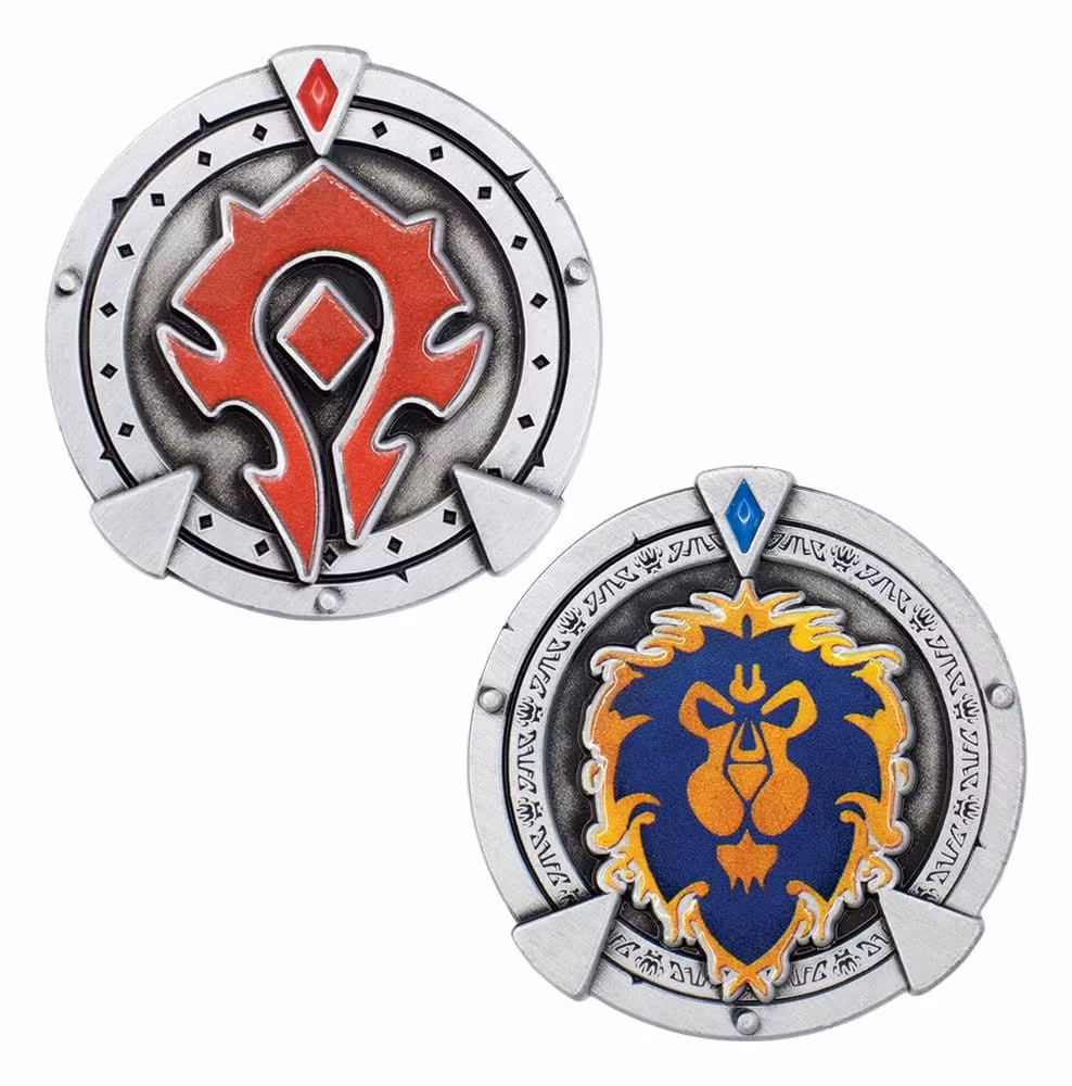 World of Warcraft Collectable Coin Faction Limited Edition (Totalpris 189,-)