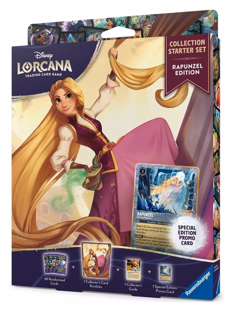 Disney Lorcana TCG Collector's Starter Set Rapunzel Edition Engelsk utgave
