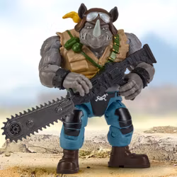 Teenage Mutant Ninja Turtles x G.I. Joe Crossover Classics Action Figure Rocksteady x Dreadnok Buzzer 12 cm