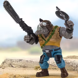 Teenage Mutant Ninja Turtles x G.I. Joe Crossover Classics Action Figure Rocksteady x Dreadnok Buzzer 12 cm