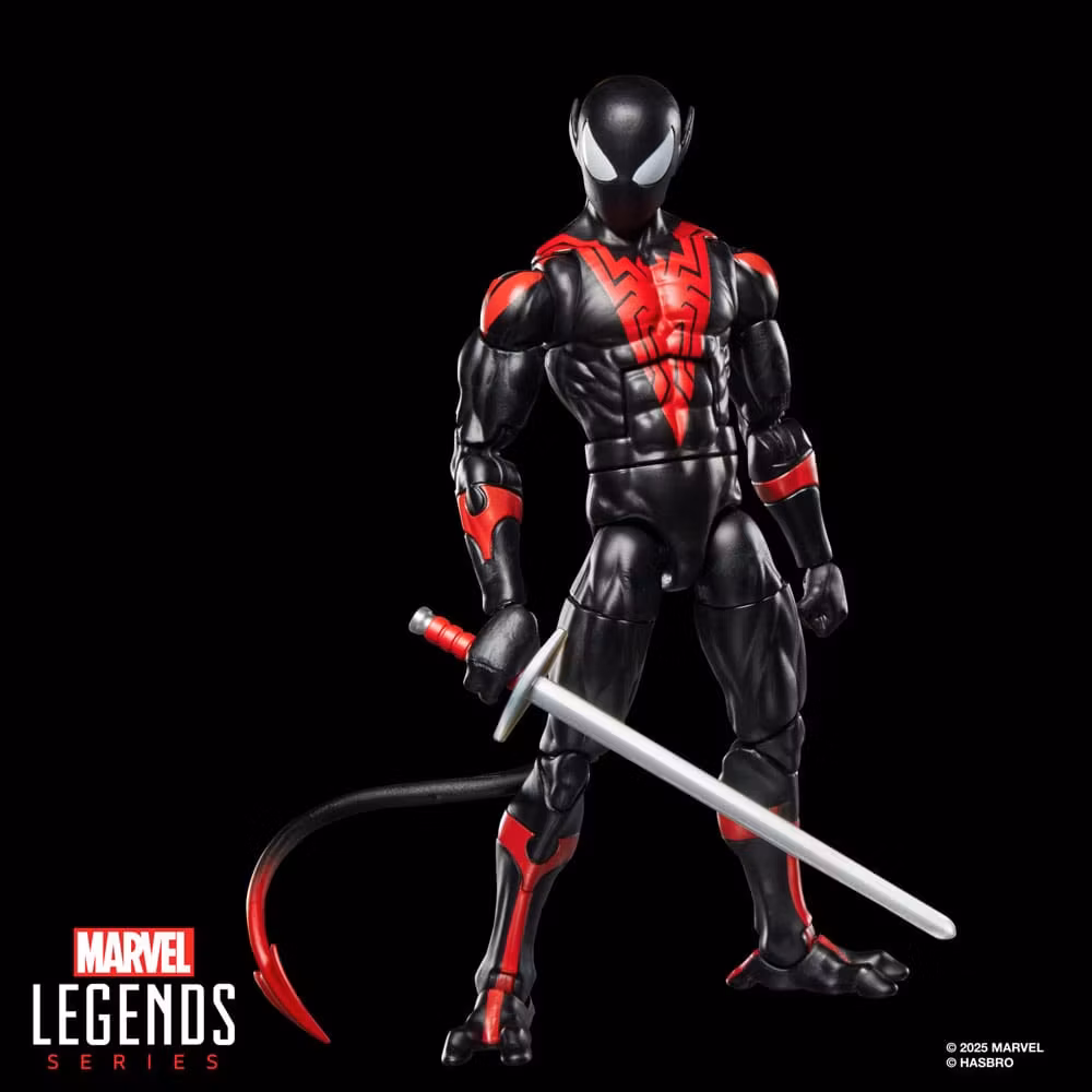 Spider-Man Marvel Legends Retro Action Figure Uncanny Spider-Man (Nightcrawler) 15 cm