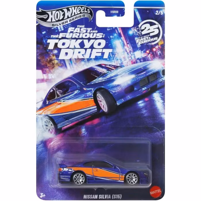 Fast & Furious Tokyo drift #2/5 Nissan Silvia S15 blå
