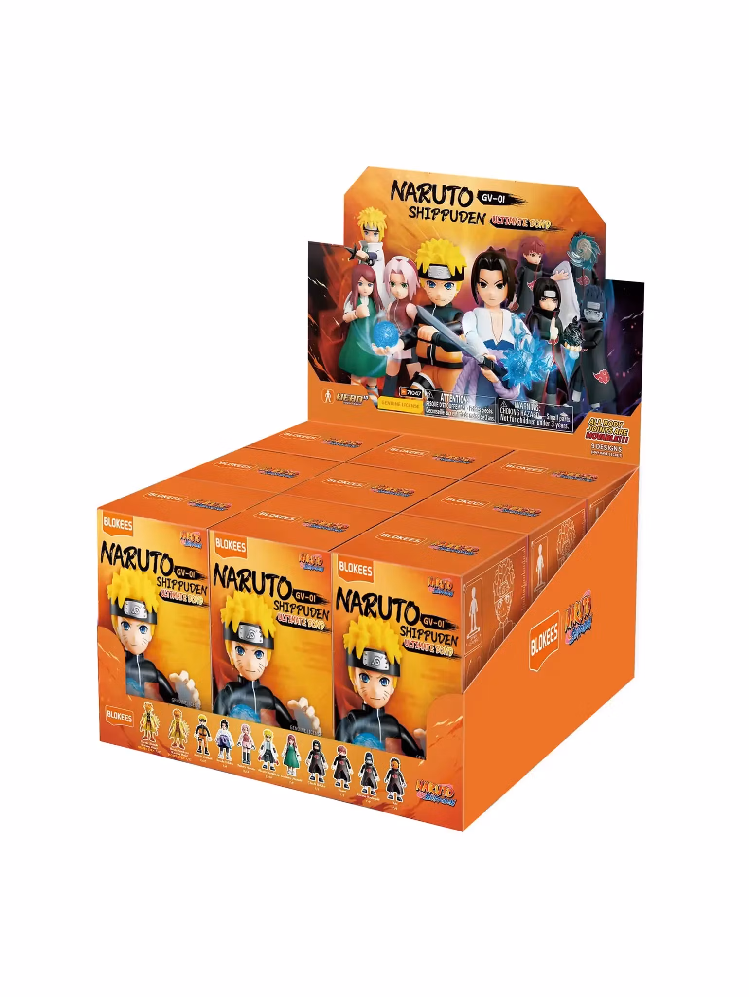 Blokees Blind box Naruto Shippuden Blokees byggesett: Galaxy