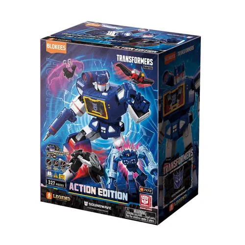Blokees Transformers Action Edition Soundwave
