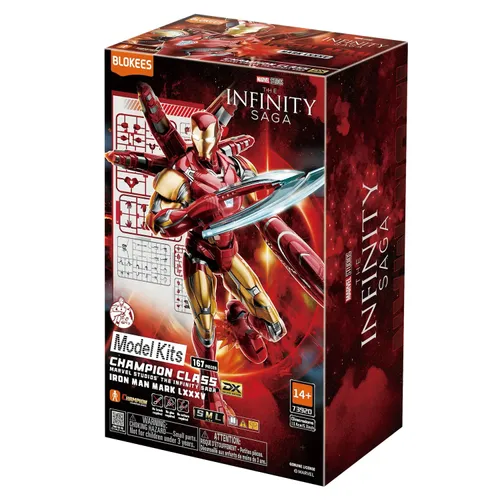 Blokees Marvel Champion Class Infinity SAGA Iron Man MK85 DX
