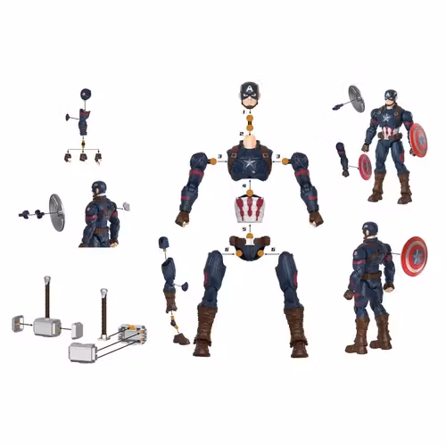 Blokees Marvel Champion Class Infinity SAGA Captain America