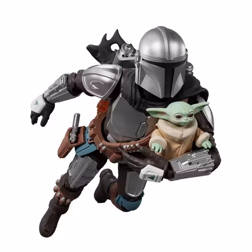 Blokees Star Wars Champion Class Mandalorian Din Djarin + Grogu