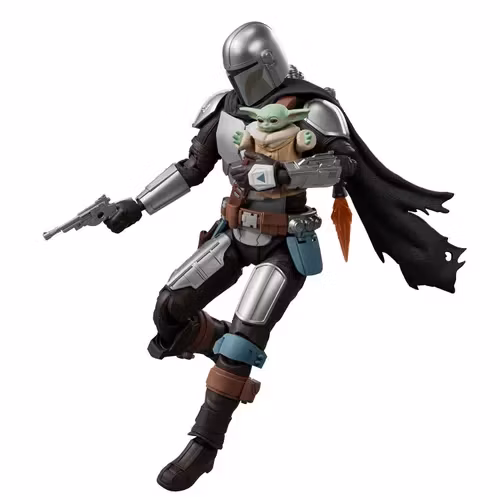 Blokees Star Wars Champion Class Mandalorian Din Djarin + Grogu