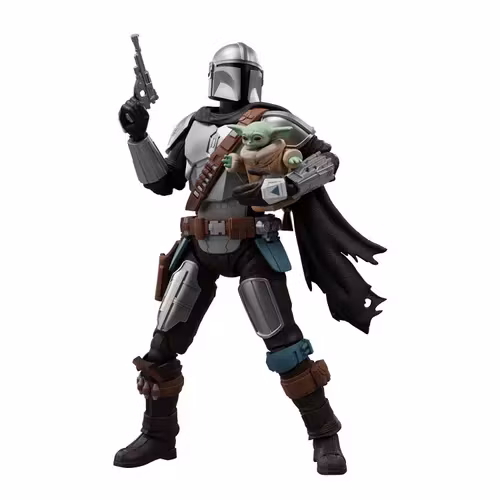 Blokees Star Wars Champion Class Mandalorian Din Djarin + Grogu