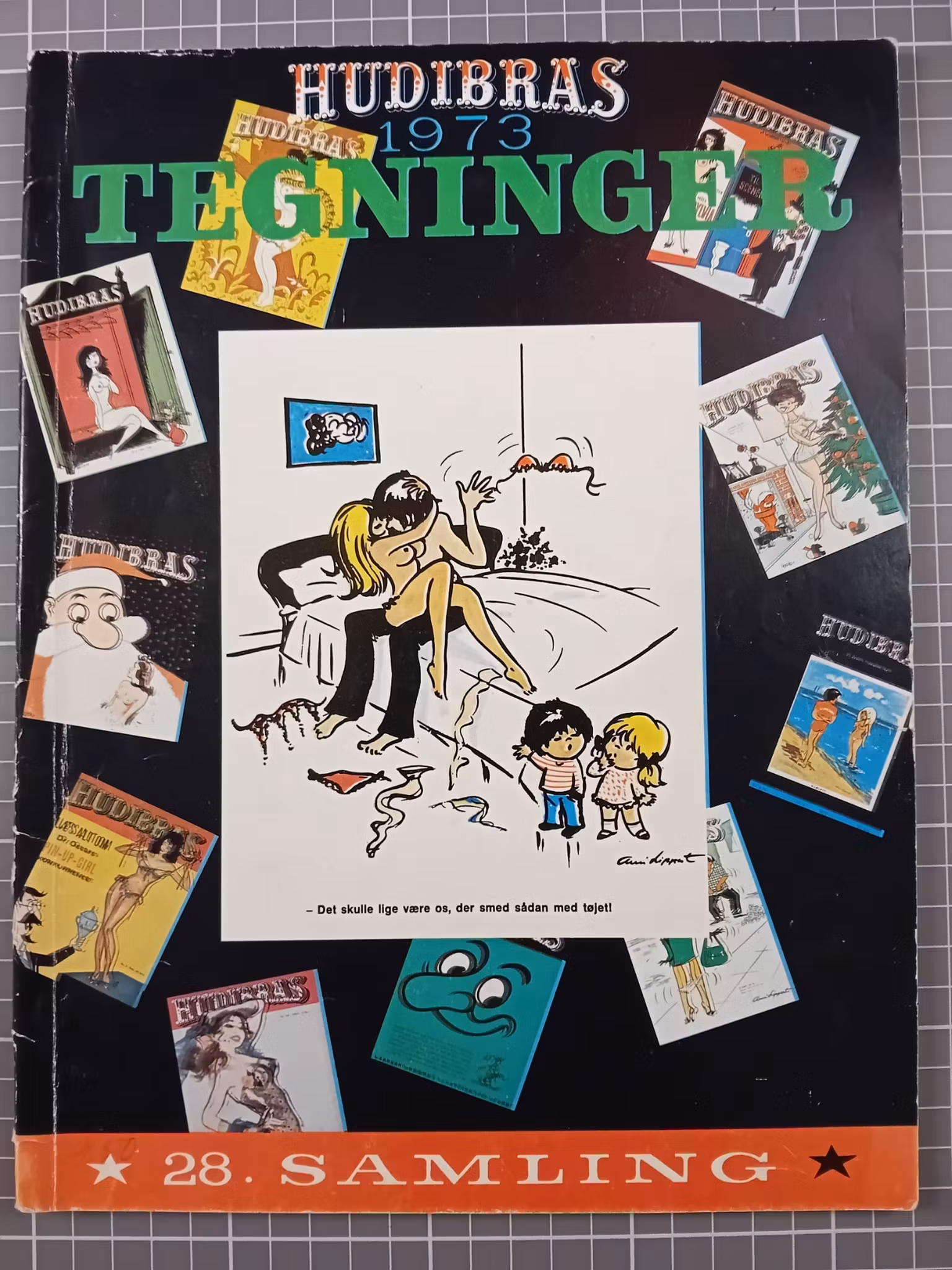Hudibras tegninger 1973 28.samling (Dansk)