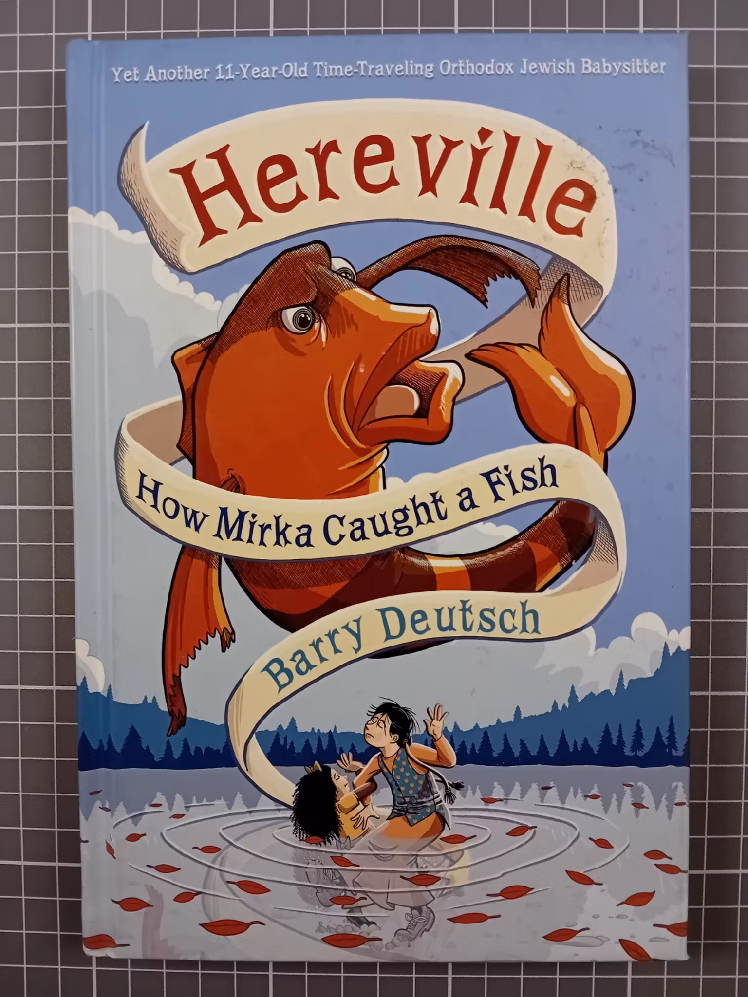 Hereville Hov Mirka caught a fish