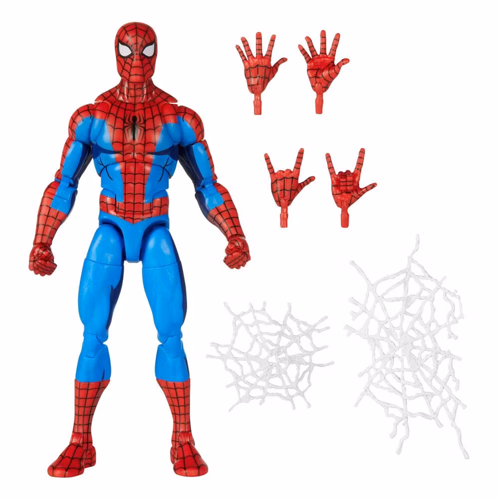 Spider-Man Marvel Legends Retro Action Figure Spider-Man 15 cm (Totalpris 429,-)