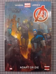 Avengers Vol 5 Adapt or die (Hardcover) forseglet