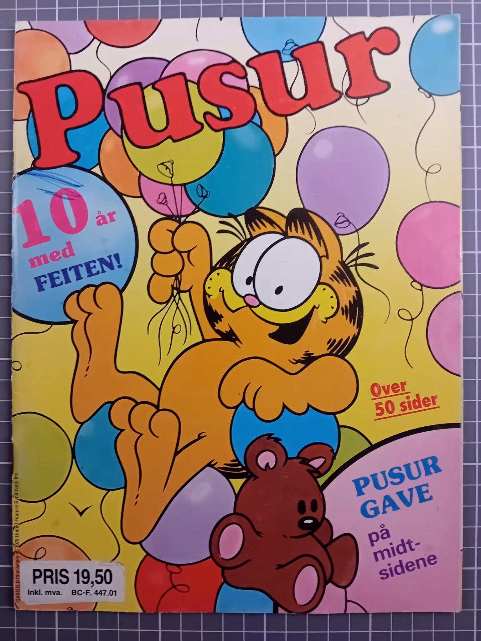 Pusur 10 år med feiten m/pappuro