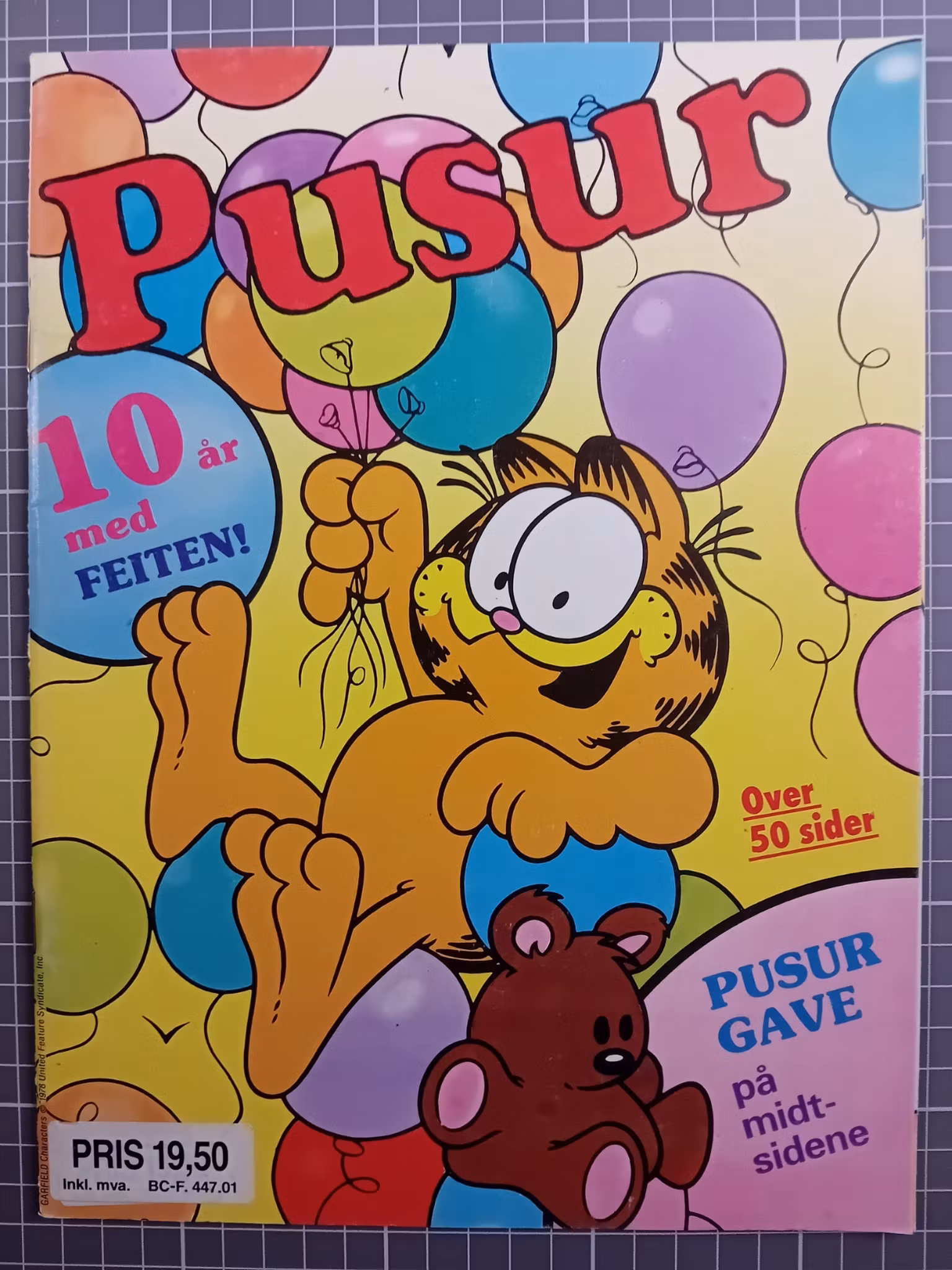 Pusur 10 år med feiten m/pappuro