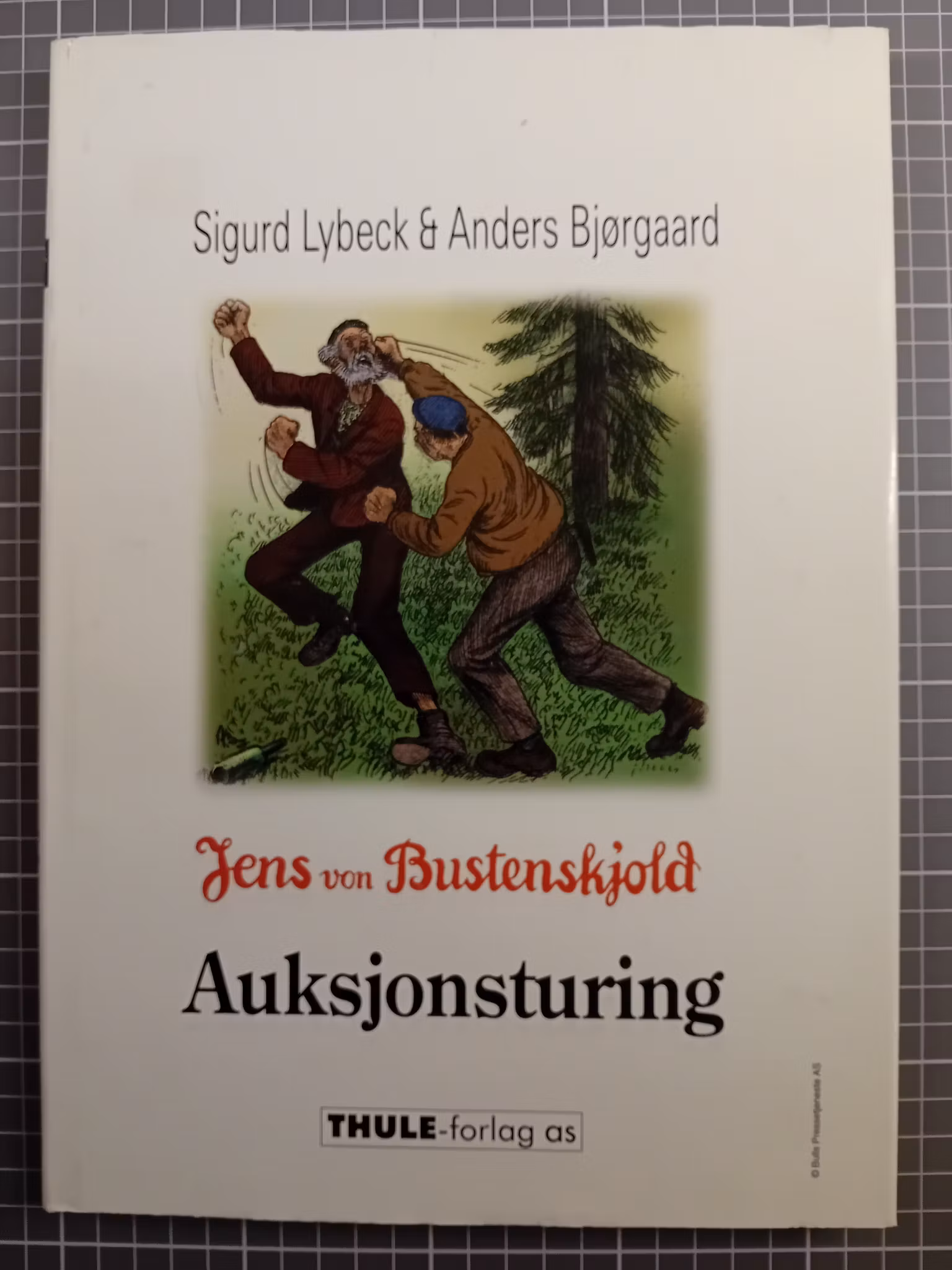 Jens Von Bustenskjold 1959-1960 Auksjonsturing (hardcover)