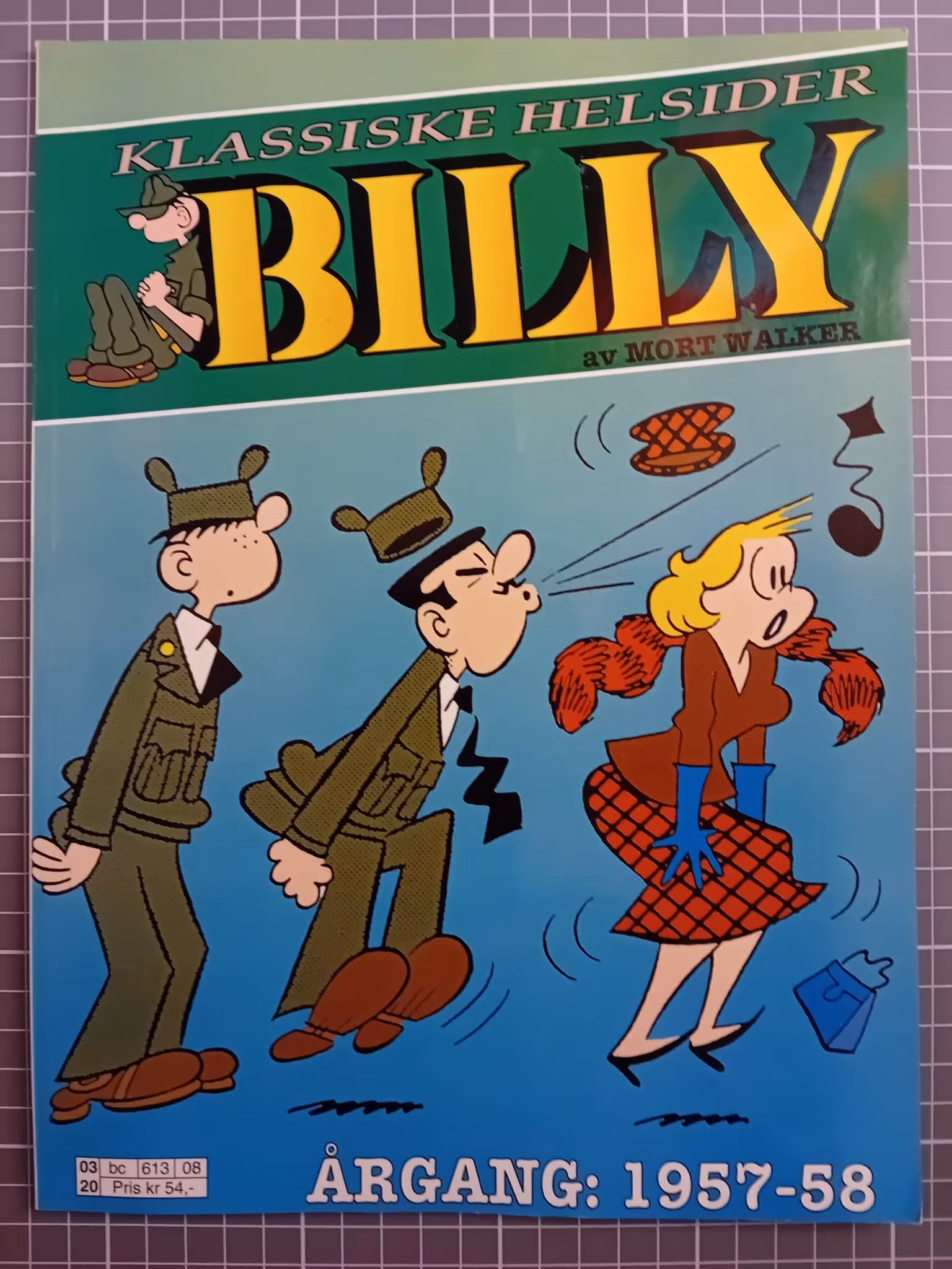 Billy : Klassiske helsider 1957-58