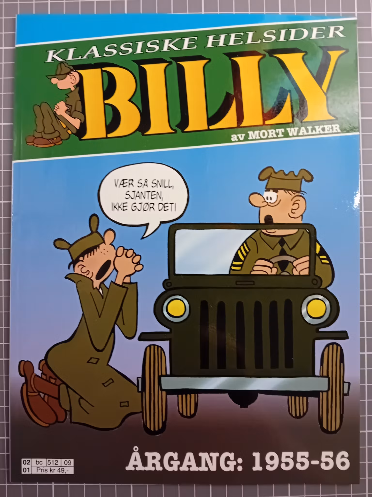 Billy : Klassiske helsider 1955-56