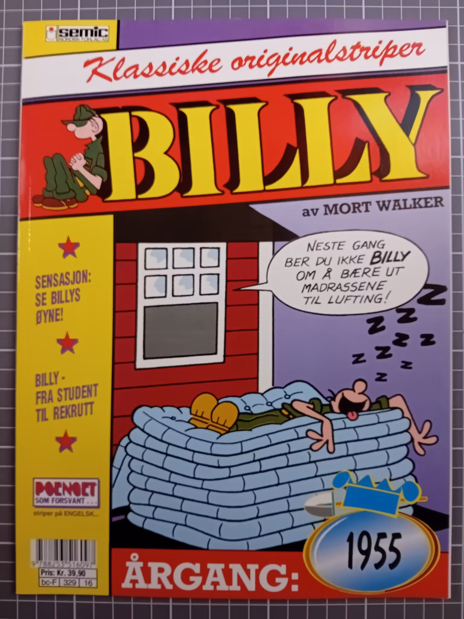 Billy : Klassiske originalstriper 1955