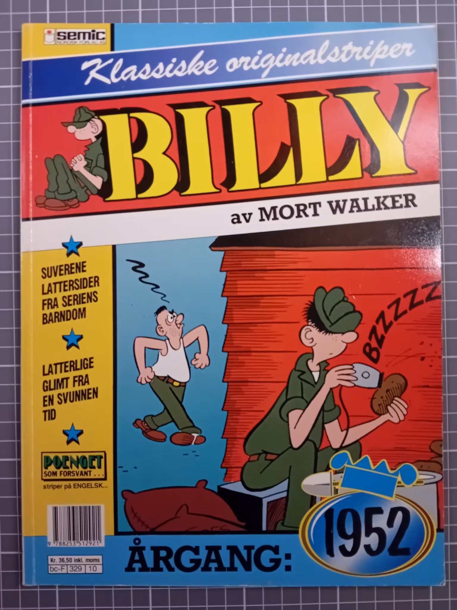 Billy : Klassiske originalstriper 1952