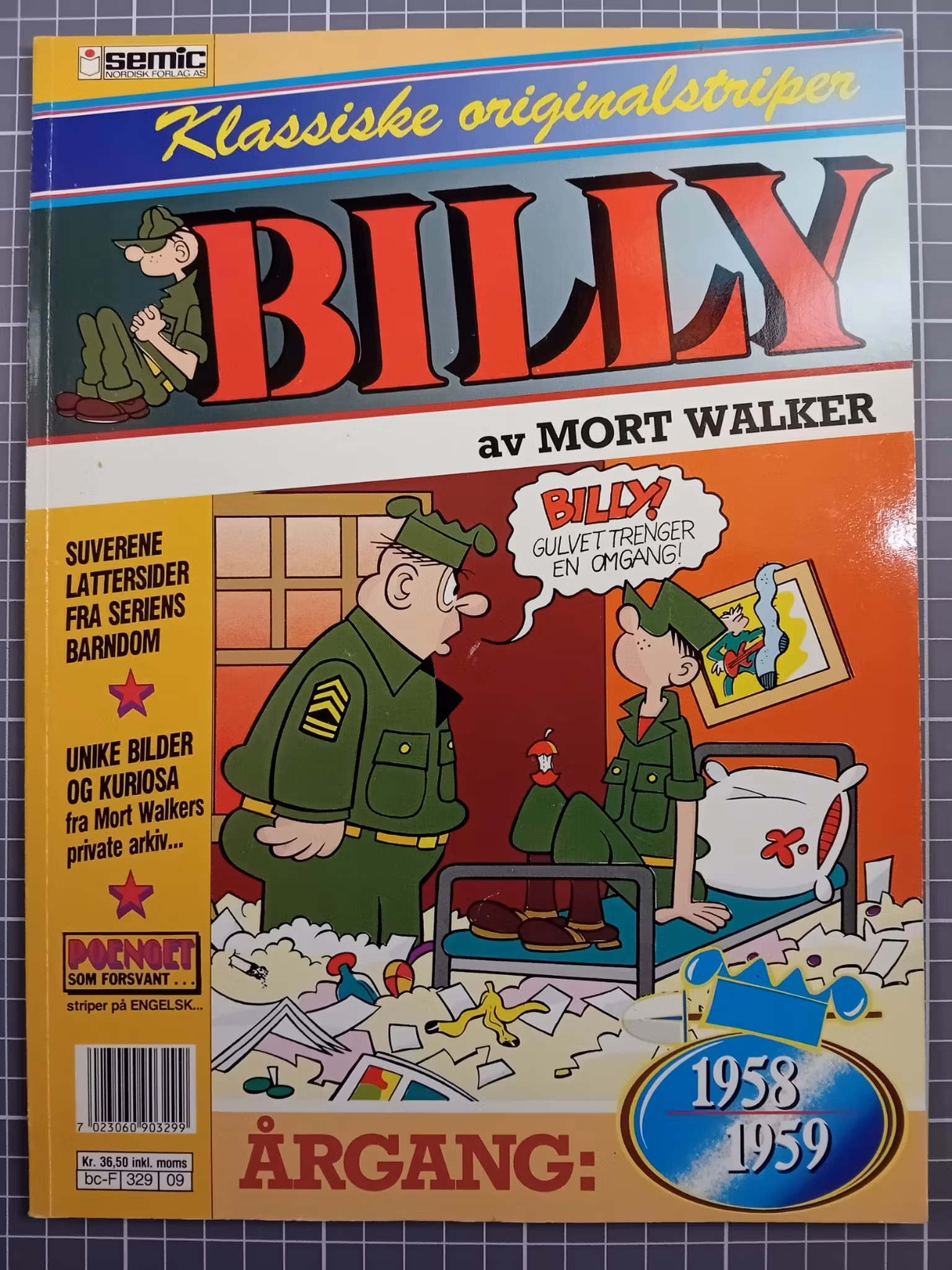Billy : Klassiske originalstriper 1958-59