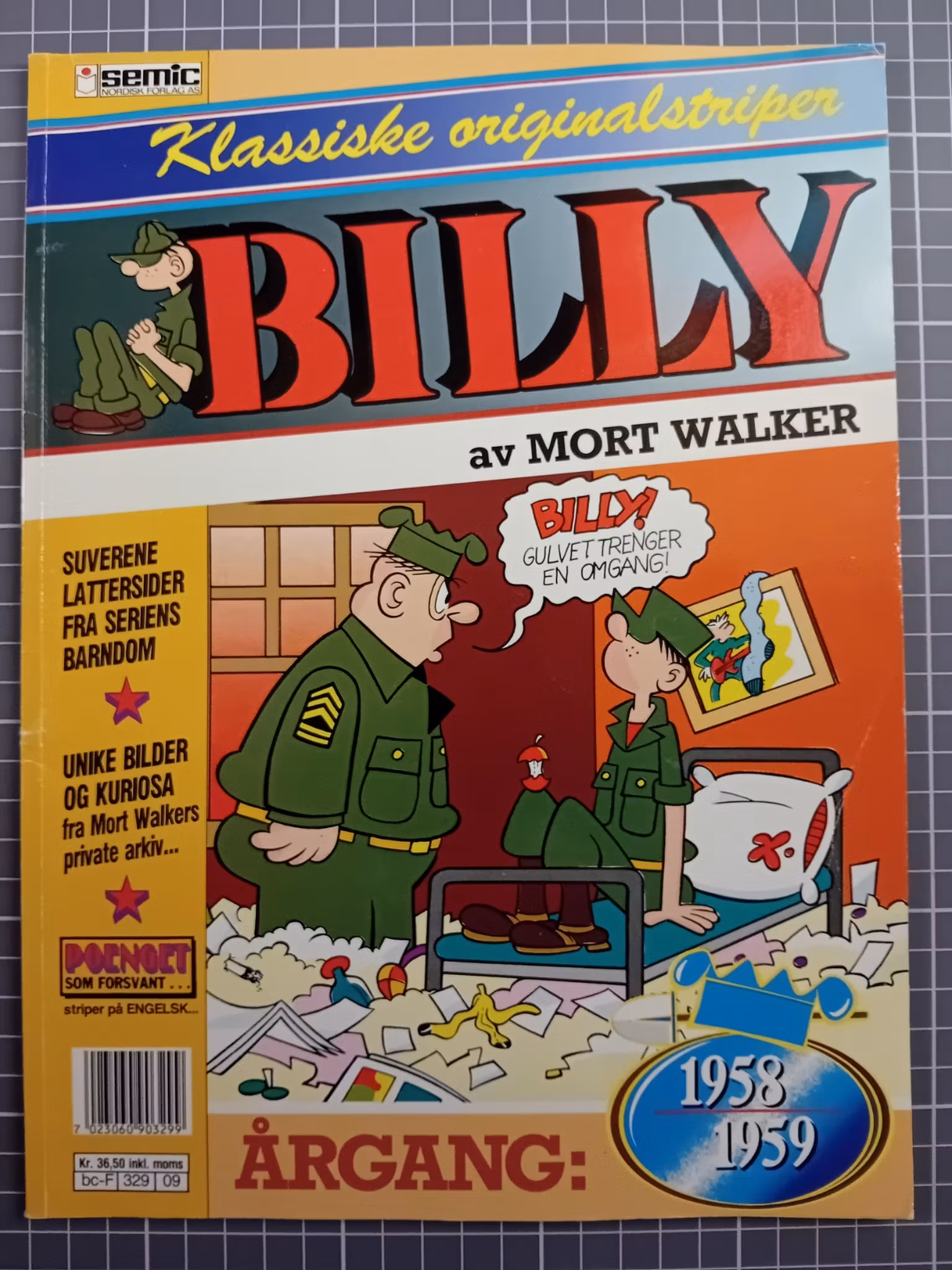 Billy : Klassiske originalstriper 1958-59