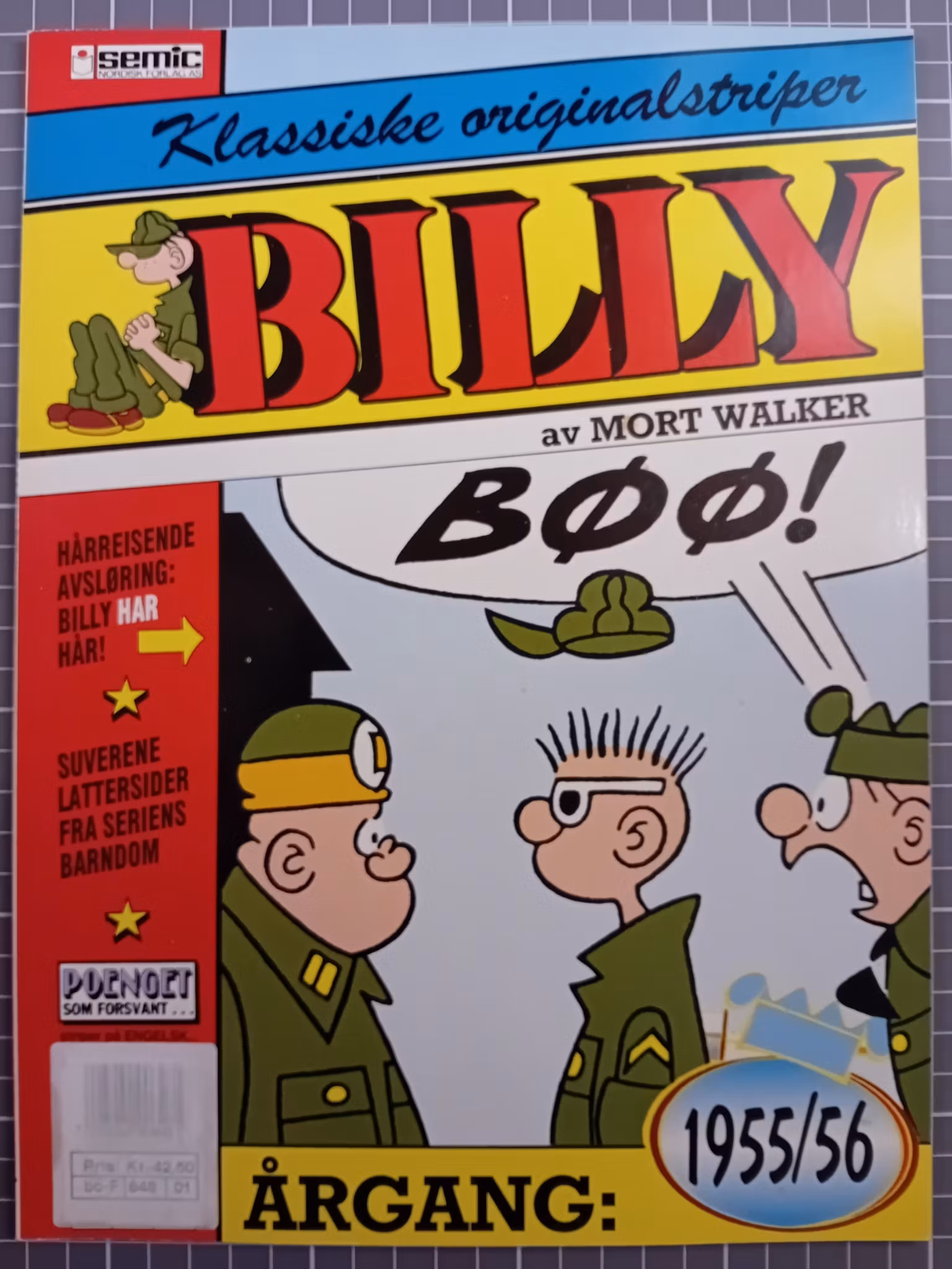 Billy : Klassiske originalstriper 1955-56