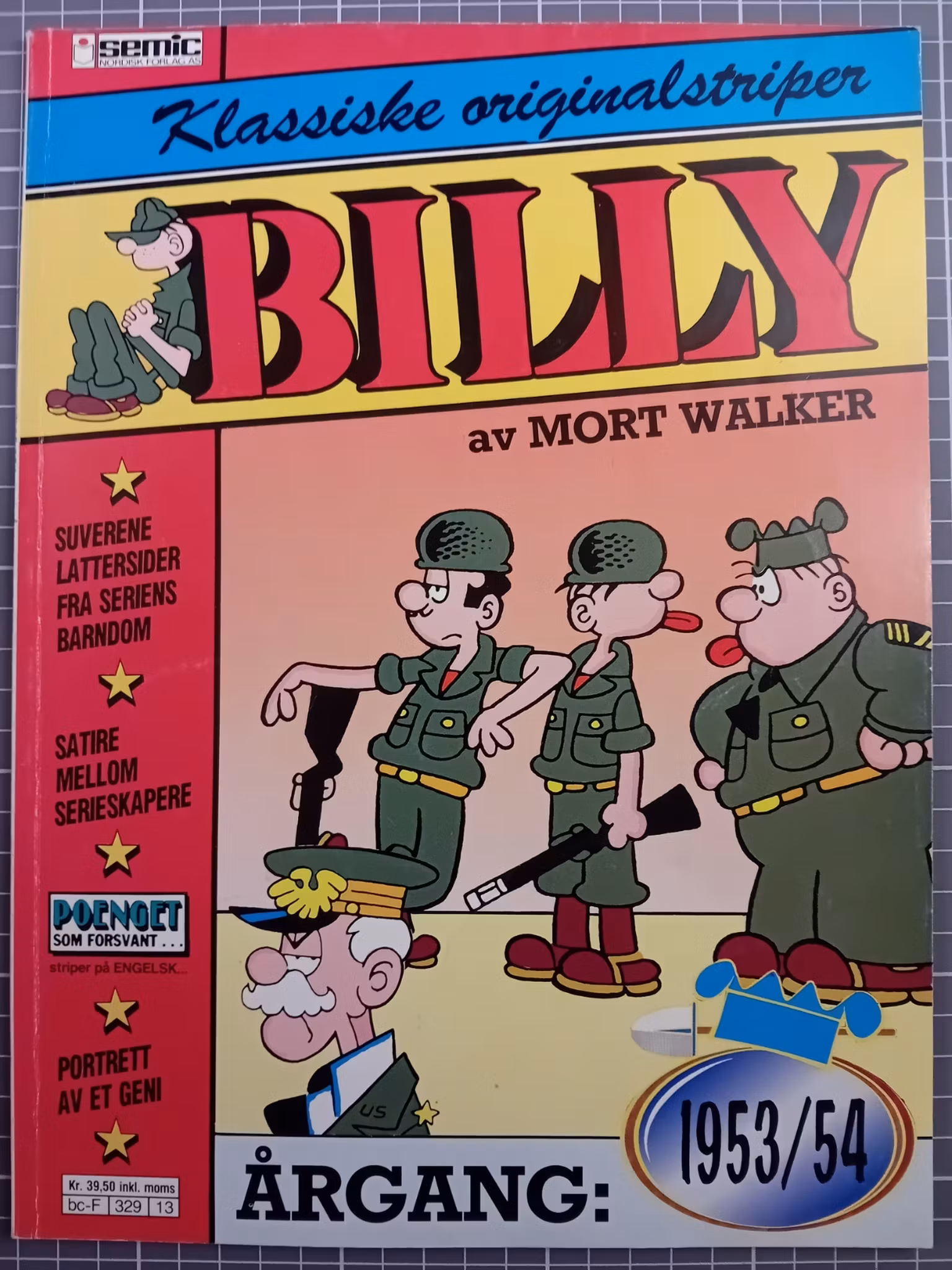 Billy : Klassiske originalstriper 1953-54