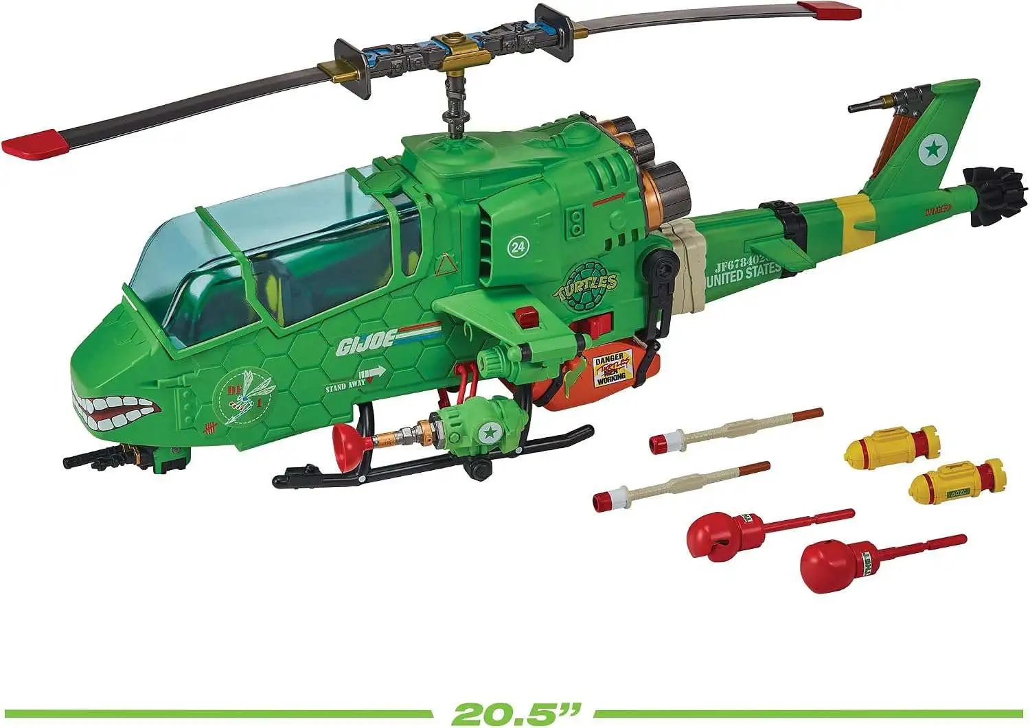 Teenage Mutant Ninja Turtles x G.I. Joe Crossover Classics Vehicle Turtle-Fly Copter