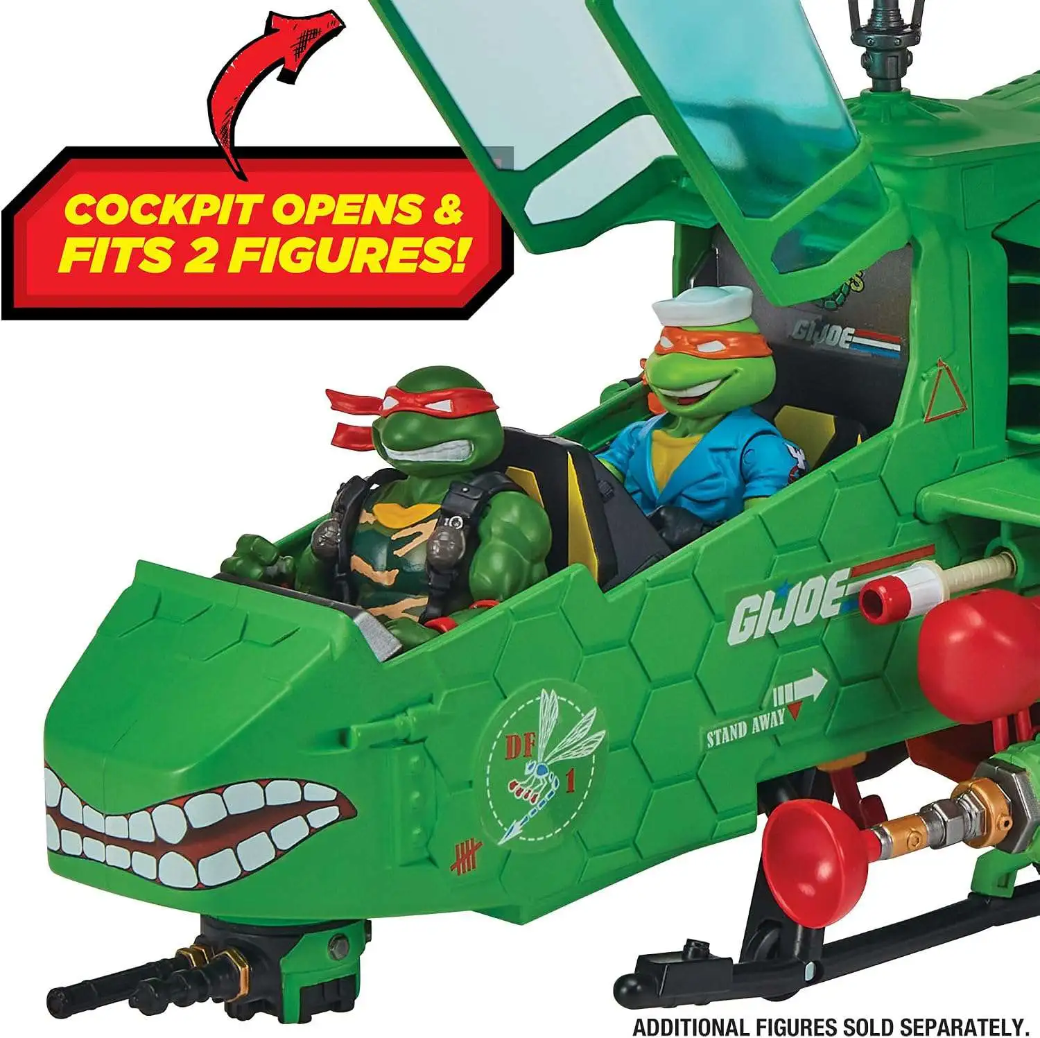 Teenage Mutant Ninja Turtles x G.I. Joe Crossover Classics Vehicle Turtle-Fly Copter