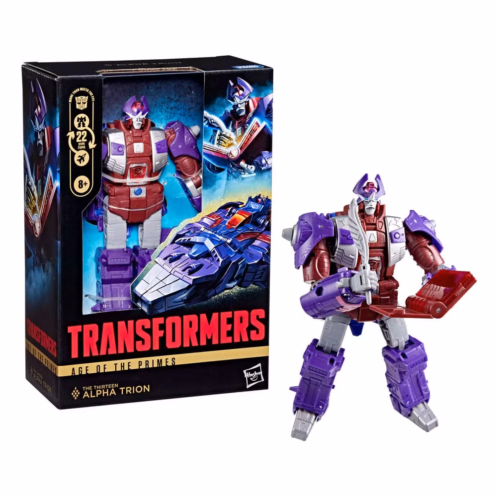 Transformers Age of the Primes Voyager Class Action Figure The Thirteen: Alpha Trion 18 cm