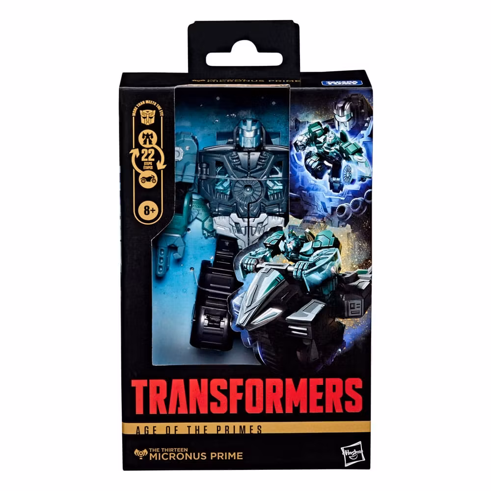 Transformers Age of the Primes Deluxe Class Action Figure The Thirteen: Micronus Prime 14 cm