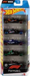 5-Pack F-1 Racing 2024 Sesongen Hot Wheels 1:64