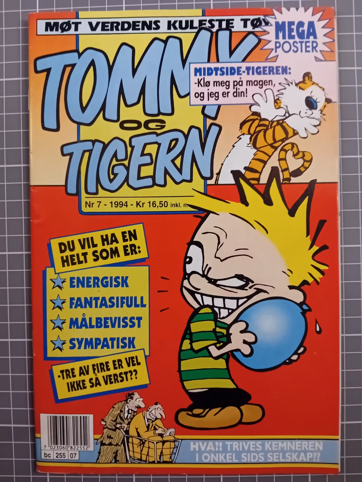 Tommy og Tigern 1994 - 07 m/poster