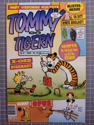 Tommy og Tigern 1994 - 08 m/klistremerke