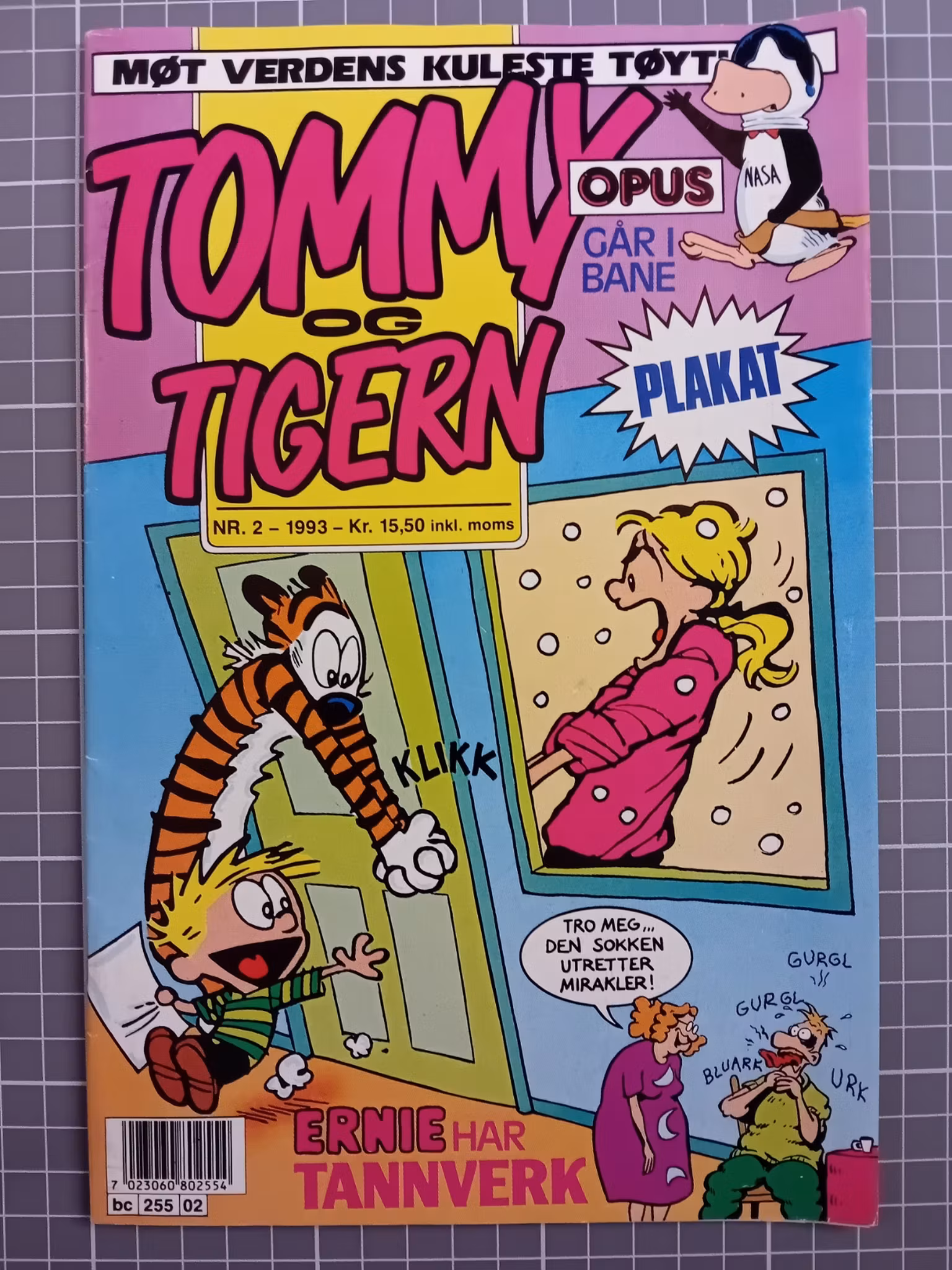 Tommy og Tigern 1993 - 02 m/poster