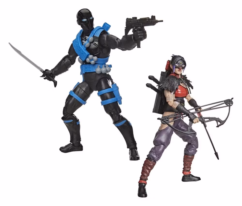 G.I. Joe Classified Series Action Figure 2-Pack Snake Eyes & Kim "Jinx" Arashikage 15 cm (Totalpris 849,-)