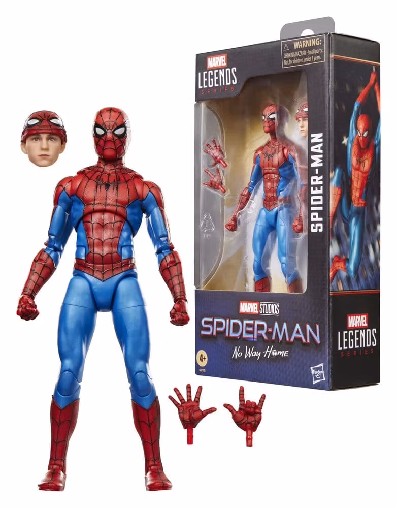 Spider-Man: No Way Home Marvel Legends Action Figure Spider-Man 15 cm (Totalpris 429,-)