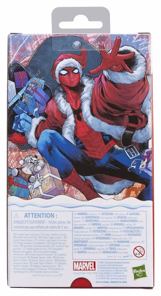 The Amazing Spider-Man Marvel Legends Action Figure Spider-Man (Marvel Holiday Special) 15 cm (Totalpris 498,-)
