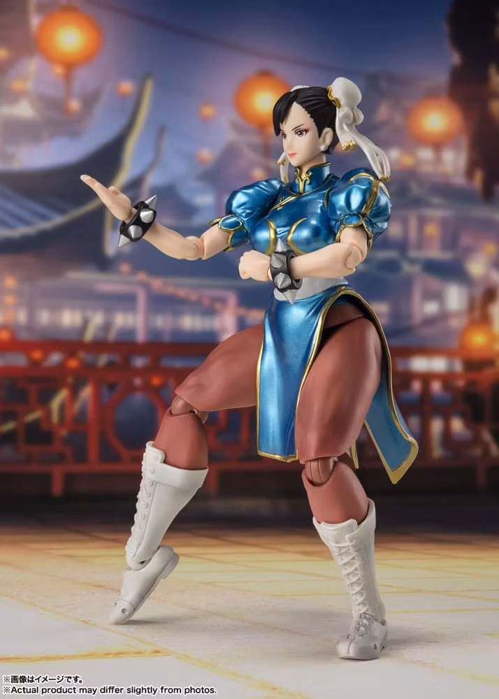 Street Fighter S.H. Figuarts Action Figure Chun-Li (Outfit 2) 15 cm (Totalpris 798,-)