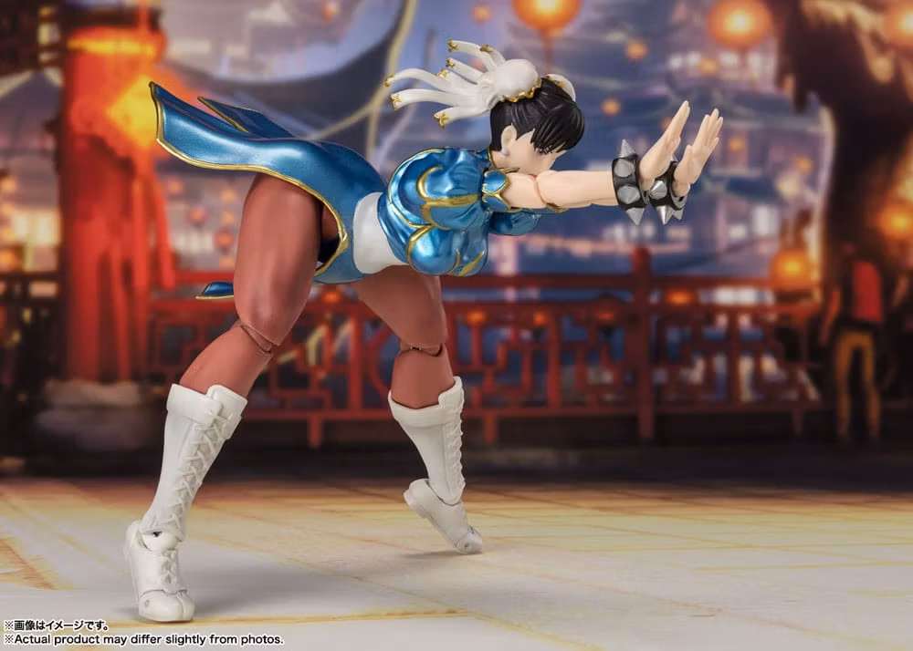 Street Fighter S.H. Figuarts Action Figure Chun-Li (Outfit 2) 15 cm (Totalpris 798,-)