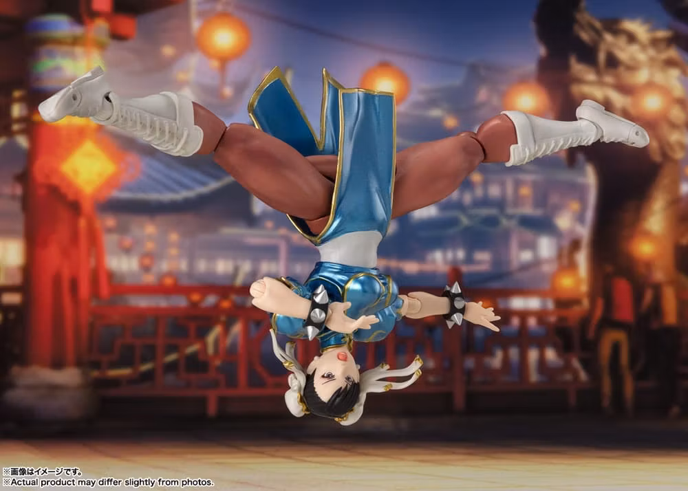 Street Fighter S.H. Figuarts Action Figure Chun-Li (Outfit 2) 15 cm (Totalpris 798,-)