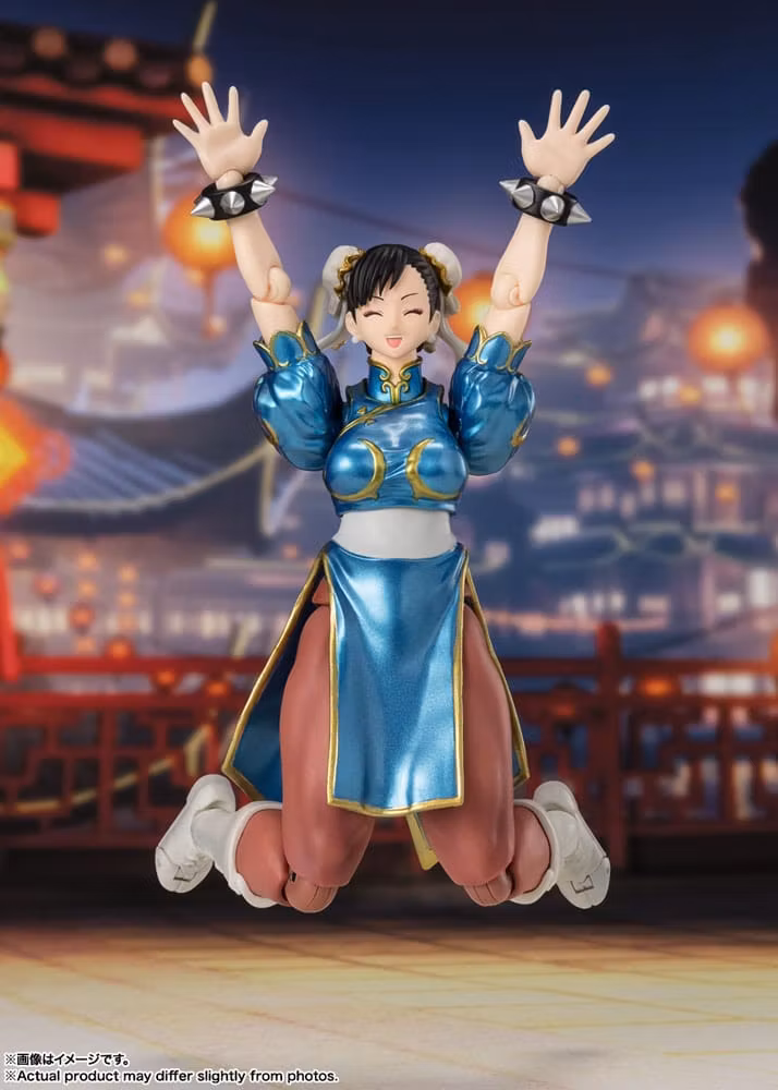 Street Fighter S.H. Figuarts Action Figure Chun-Li (Outfit 2) 15 cm (Totalpris 798,-)
