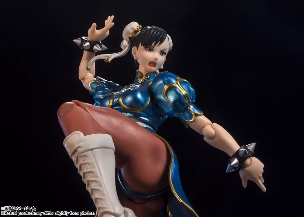 Street Fighter S.H. Figuarts Action Figure Chun-Li (Outfit 2) 15 cm (Totalpris 798,-)