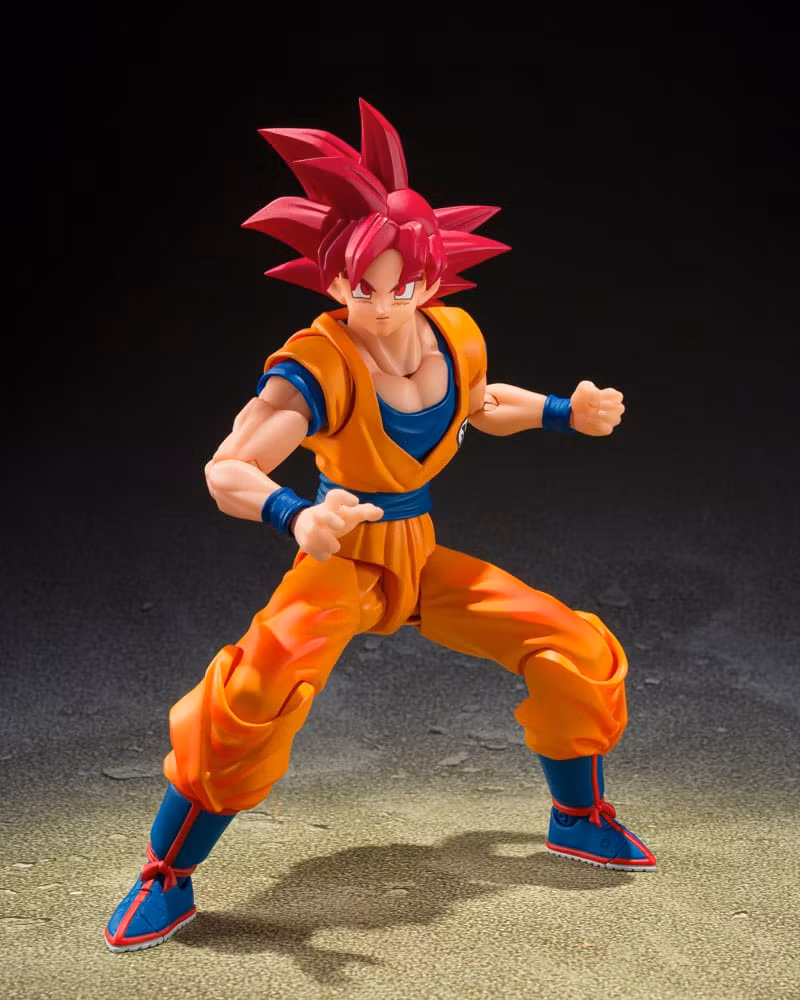 Dragon Ball Super S.H.Figuarts Action Figure Super Saiyan God Son Guko (God Aura) 15 cm (Totalpris 398,-)