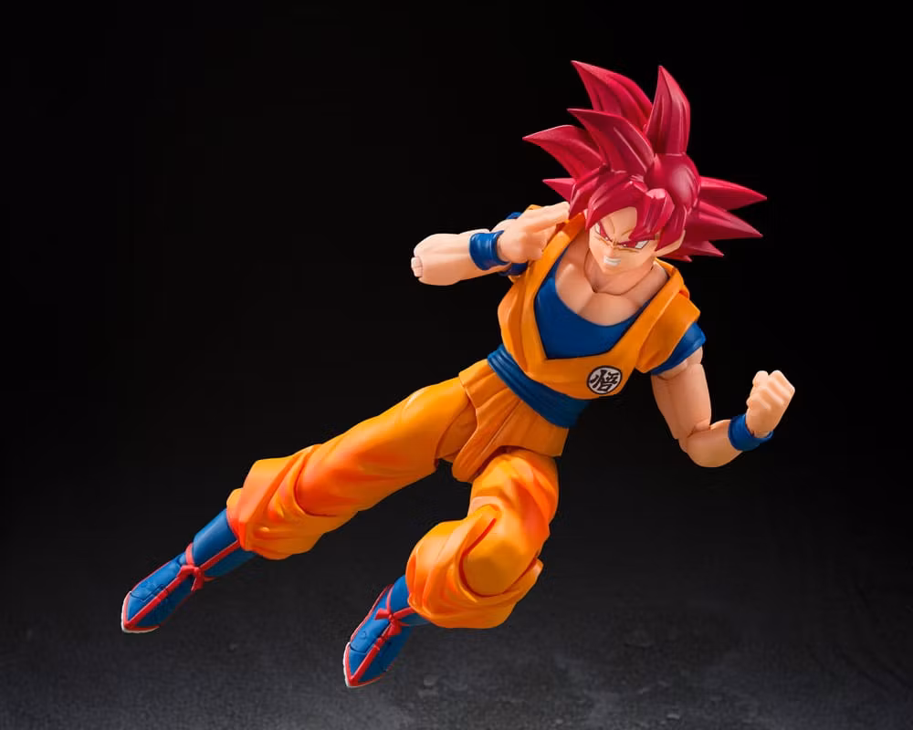 Dragon Ball Super S.H.Figuarts Action Figure Super Saiyan God Son Guko (God Aura) 15 cm (Totalpris 398,-)