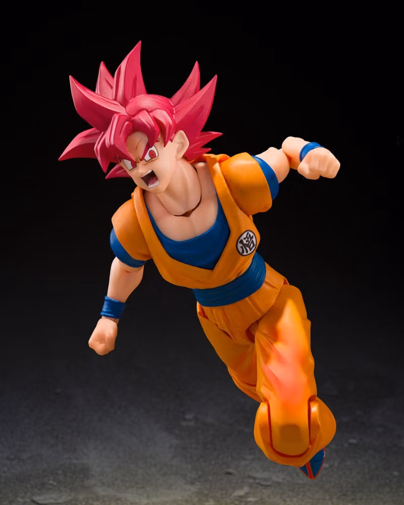 Dragon Ball Super S.H.Figuarts Action Figure Super Saiyan God Son Guko (God Aura) 15 cm (Totalpris 398,-)