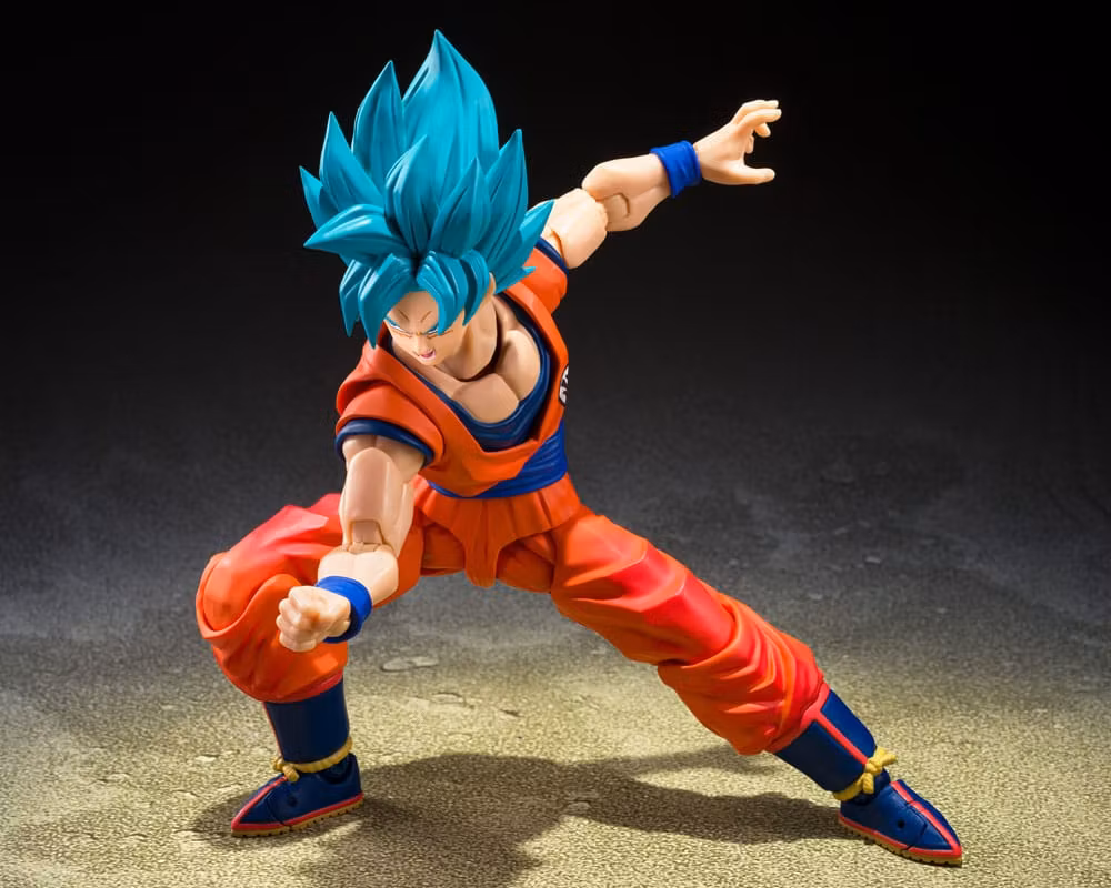 Dragon Ball Super S.H.Figuarts Action Figure Super Saiyan God Super Son Guko (Blue power transcending Limits) 15 cm (Totalpris 398,-)