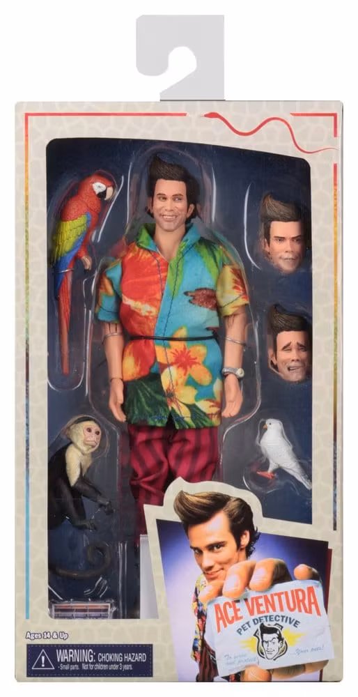 Ace Ventura Clothed Action Figure Ace Ventura 20 cm  (Totalpris 649,-)
